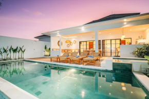 Villa L at Seseh 2 bedroom private luxury oasis next to the Beach